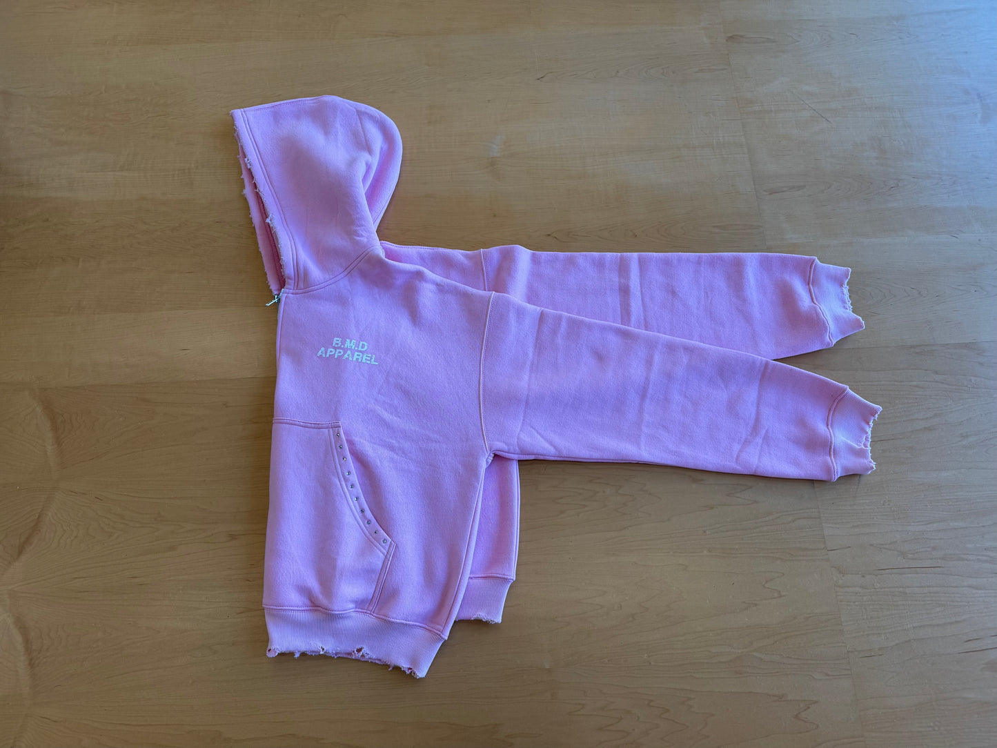 “B.M.D” Zip Up Hoodies