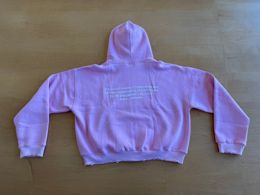 "Pink Vortex" Zip Up Hoodies